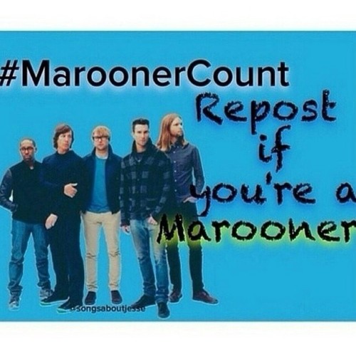 #maroonercount #maroon5 ❤️❤️❤️