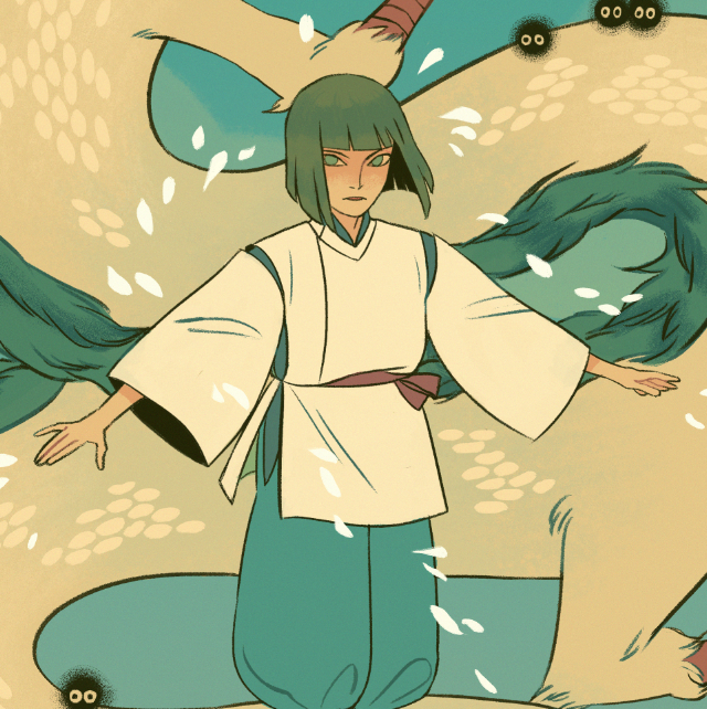 sarakipin: Spirited Away print! 