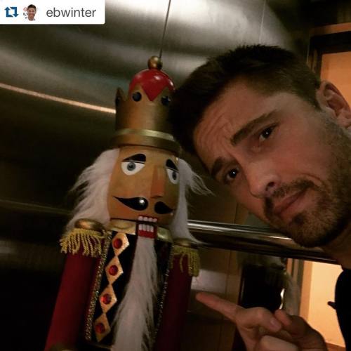 #Repost @ebwinter with @repostapp. ・・・ Definitely that time of year when I find this guy in my eleva