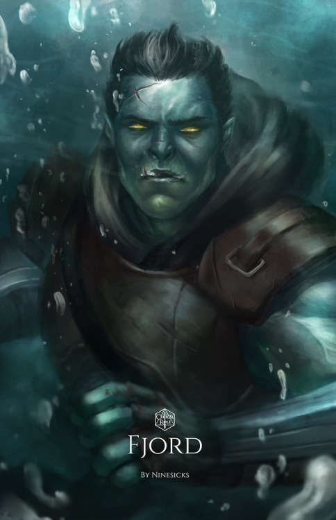 “Fjord, The Dream” - done this quickie while listening to the campaign’s 17th episode