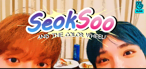 xuseokgyu: SeokSoo and The Color Wheel #CaratRevival week 8 &amp; 9 - Favorite VLive + DK +