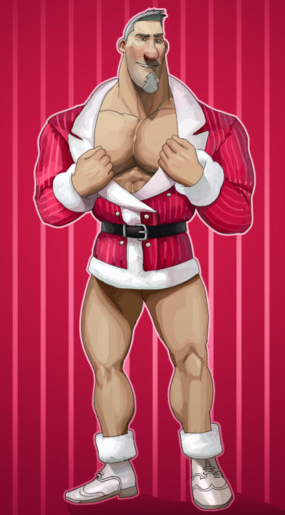 sarah-borrows:  I always thought Steve’s santa business suit made him look like some kind of festive porn star. Oh how I swoon to the idea. <3 