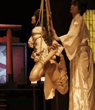 japanesebdsmofficial:  Hana to hebi: Zero - Hajime HashimotoKinbaku Arisue GoAV  Maiko