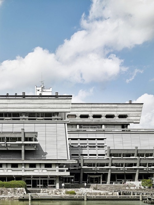 germanpostwarmodern: International Conference Center (1966-73) in Kyoto, Japan, by Sachio Otani