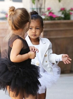 onlyblackgirl:inkimyewetrust:North West looks so done“Can’t with these white bitches today.”