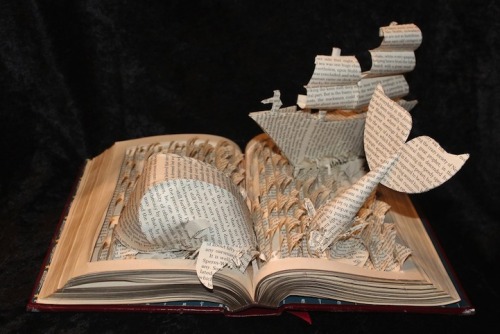 section1rules:  culturenlifestyle:  Whimsical 3D Book Sculptures by Jodi Harvey-Brown Pennsylvania-based artist, Jodi Harvey-Brown (previously featured here) has achieved the ultimate union between literature and sculpture. Conceptually and structurally