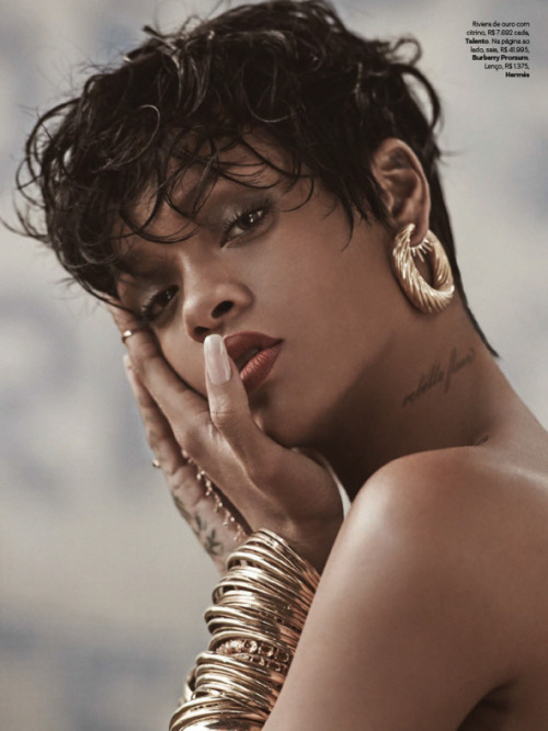 brown-princess:luluouicestmoi:Rihanna for Vogue Brazil May 2014 by Mariano Vivancohttp://brown-princ