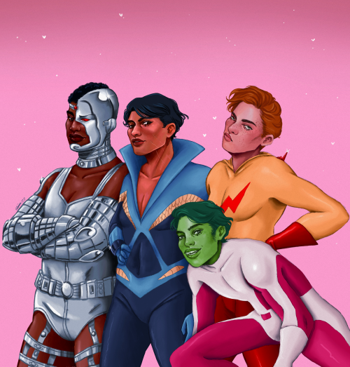 lomakes: New Teen Titans Boys