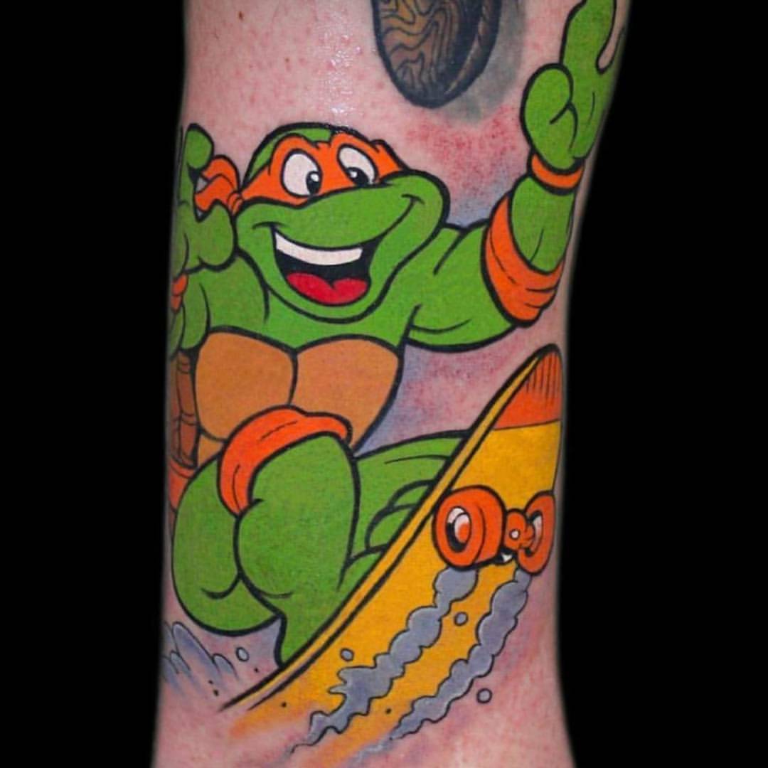 70 Teenage Mutant Ninja Turtle Tattoo Designs For Men  Hero Ink