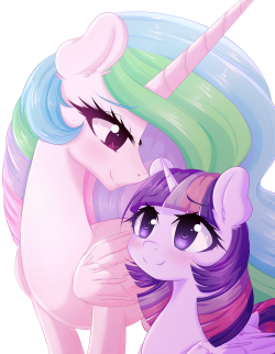 fluffymaiden:Some Twilestia for @fairandfaithful because they are just the cutest couple&lt;3