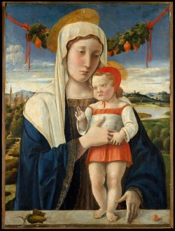 lionofchaeronea:Madonna and Child, Giovanni Bellini, ca. 1470