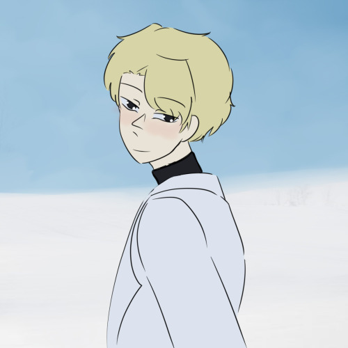 Pretty Boy With Pretty (puppy) Eyes Makes Another Boy Blush