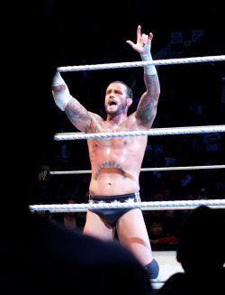 rwfan11:  CM Punk- talk about &lsquo;below the ropes!&rsquo; …that’s where I was focusing! :-)