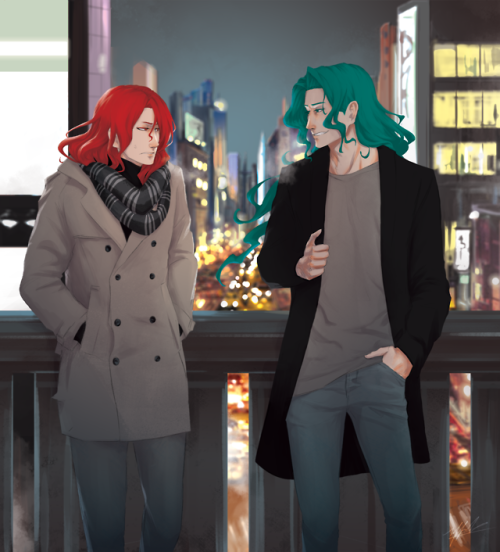 sinsations-art:V: “Are you cold, Arvis? Have you tried lighting yourself on fire?”A: “Keep your conc