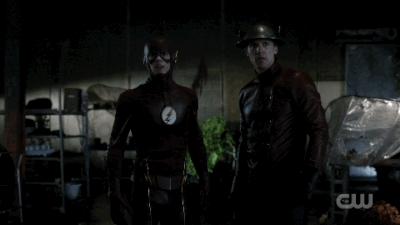 thecwflash:  Flash Fact: This scene was a recreation of the iconic “Flash of Two Worlds” comic cover