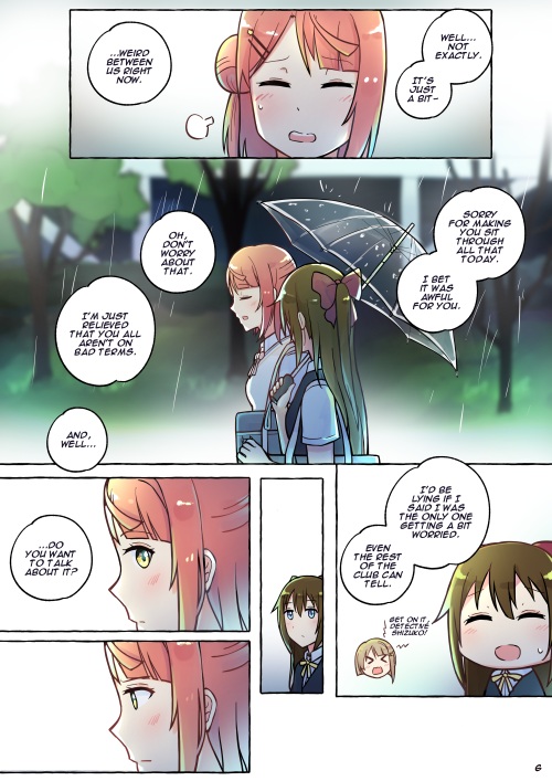 A setting where Ayumu is in love with Yu, and Setsuna cheers her on. Previous | Series Masterpost **