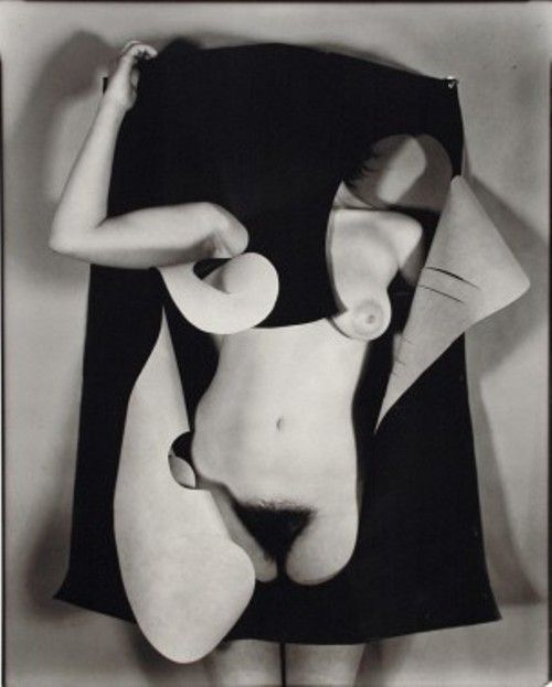 latenebreuse:Jeffrey Silverthorne. Nude with Paper, 1980.