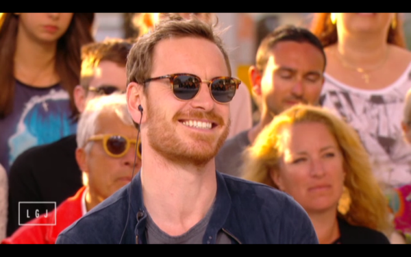 browngirlslovefassy:  Michael Fassbender Looking Fine As Hell On Le Grand Journal