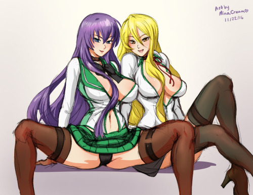 Sex Daily Sketch -   HOTD Shizuka and SaekoCommission pictures