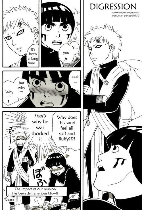 DOUJINSHI YAOI — Rocker Room ~ Gaara x Lee / Neji x Lee (Naruto...