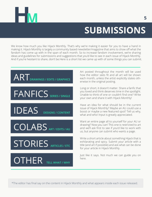 crisall:  Hijack Monthly: May Celebrate your newfound summer with this months issue.   Featured Artist tomoesinferno​   Editors Pick   i-have-serious-brainfreeze   Fanfics Pluviophile by Hijacked-adventures Frozen Dragon by Vexcintdream Hijack Prince
