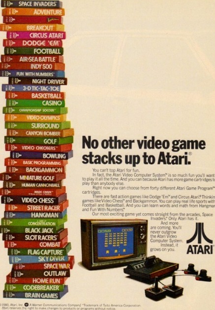 zgmfd:  No other video game stacks up to Atari
