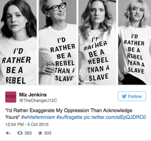 huffingtonpost:Why This ‘Suffragette’ Photoshoot Needs To Be Called OutSo, this is how you do peak w