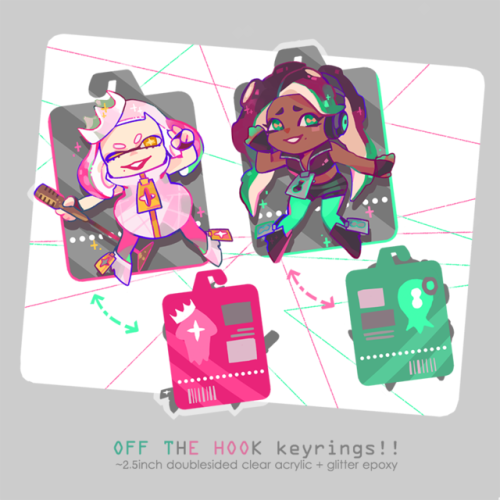 AHHH store update!! new keyrings are available for preorder feat. more charms, enamel pins, stickers