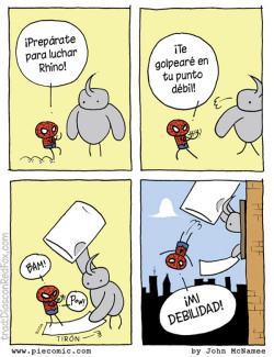 risasinmas:  La debilidad de Spiderman 