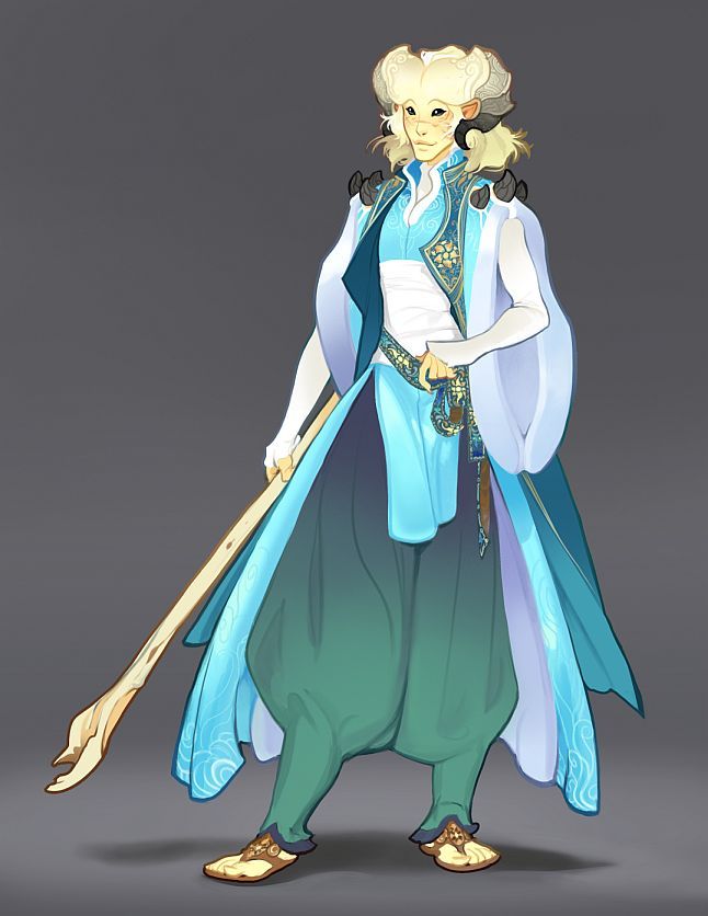 sketcholivia:Costuming for Kender, my Tiefling warlock.  I really like his original