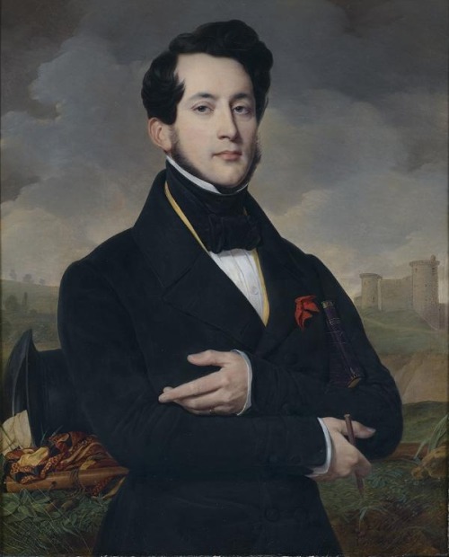 Alexandre-Jean-Baptiste Hesse (1806–1879)Portrait d’Eugène Guyot, Sous-Pré