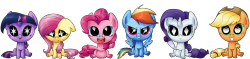 madame-fluttershy:  Big Headed Ponies with