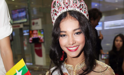 Ex-Myanmar beauty queen accused of stealing crown Myanmar’s first international beauty queen h