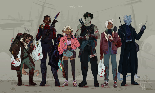 If you&rsquo;ve never thought about a urban fantasy zombie apocalypse au for your dnd party this is 