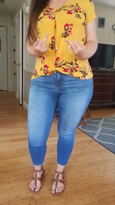 myprettywifesfeet:  My pretty wife getting a little sassy with me lol.