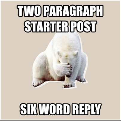 fyeahbadrperpolarbear:  No, I’m sorry, but “Is That You… [name], Fo Real.” is not a suitable reply to any intro post.