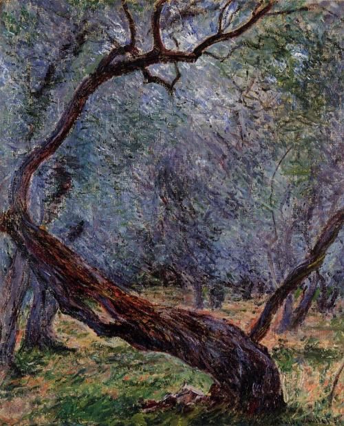 artist-monet:  Olive Trees (Study), 1884,