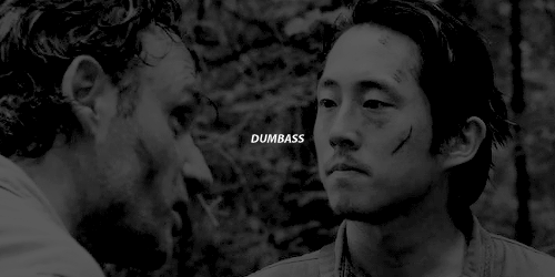 iheartnewt:  Glenn &amp; Rick’s first and last face to face 