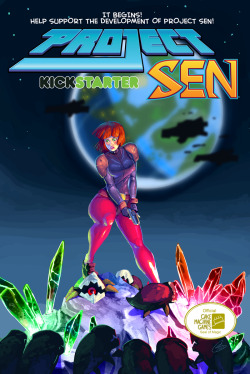 Cakemachinegames:  Support Project Sen! Adventures In Space, Epic Side Scrolling