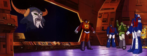 robotsandramblings:this is such a typical G1 moment… giant Unicron head floating by like it&r