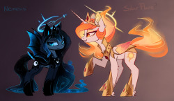 magnalunaarts:AU: Nemesis and Solar Flare