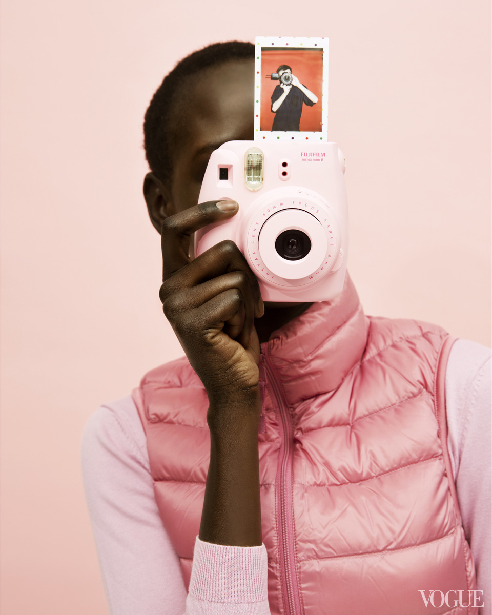 divalocity:Rose-Colored Days: Ajak Deng for VOGUEPhotography by Charlie Engman Styled