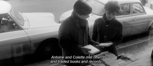 365filmsbyauroranocte:  Antoine et Colette (François Truffaut, 1962)   