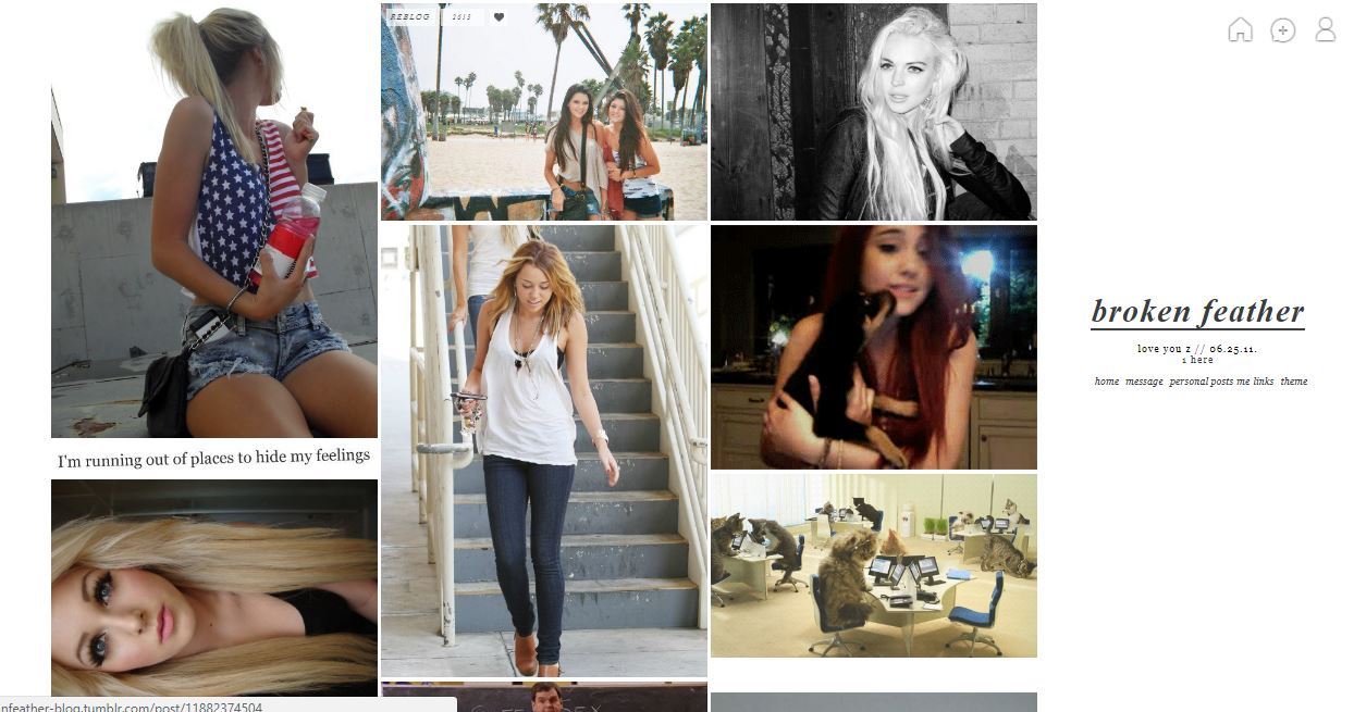 this was my blog from when I was 17 ommmmg
