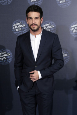 crazy-weird-random-real:  Planeta Awards 2015 Mario Casas attends the ‘64th Premio Planeta’ Literature Awards, the  most valuable literature award in Spain with 601,000 euros for the  winner at the Palau de Congressos de Catalunya on October 15, 2015