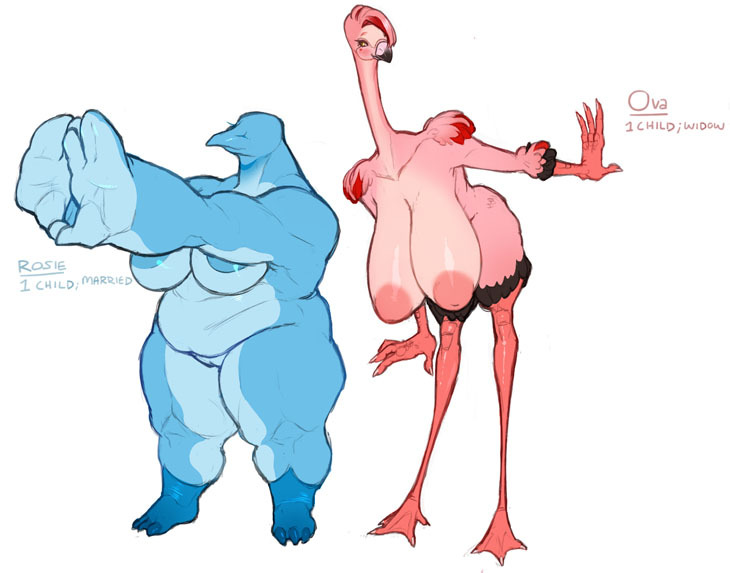 capramoms:  chocolettestarfish: chocolettestarfish:  BIRD MOMS On the left, Rosie: