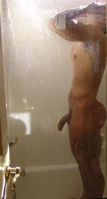 Spy your mate taking a shower.