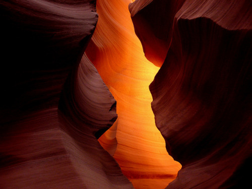 Lower Antelope Canyon - Glowing (Page; Arizona) by gabri_micha on Flickr.