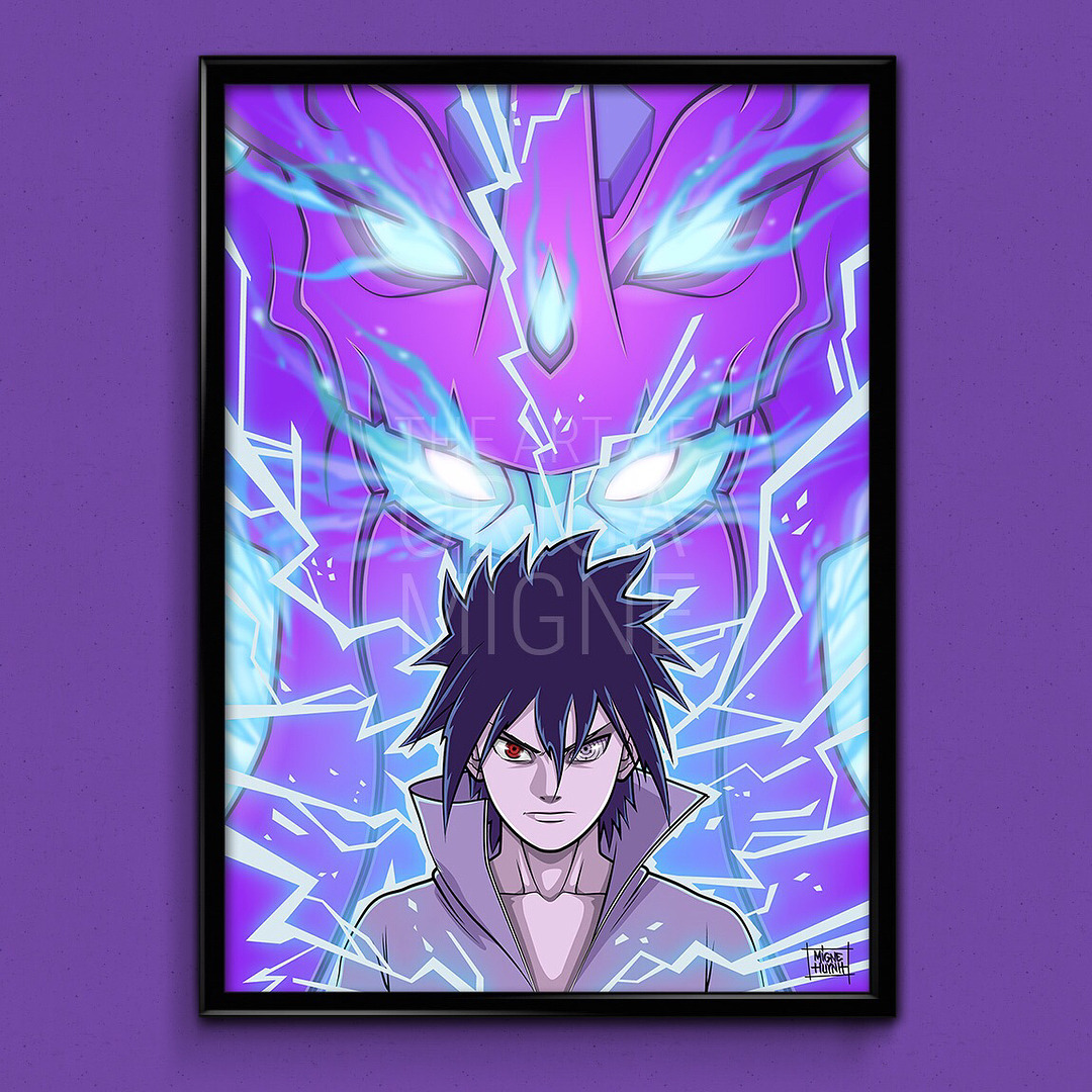 Sasukes Susanoo  Naruto Fanart