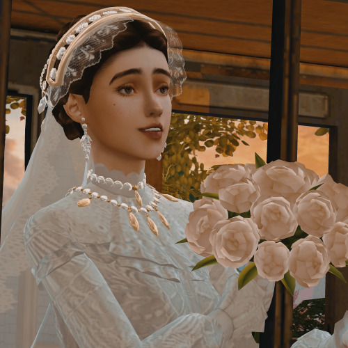 Wedding, pt.1  &lt;3 Thanks to all beautiful cc creators @elfdor @jennisims @zouyousims and others &